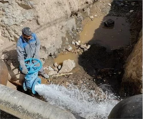 پایداری آب در ۵ روستای امیدیه با اجرای ۱۲ کیلومتر خط انتقال