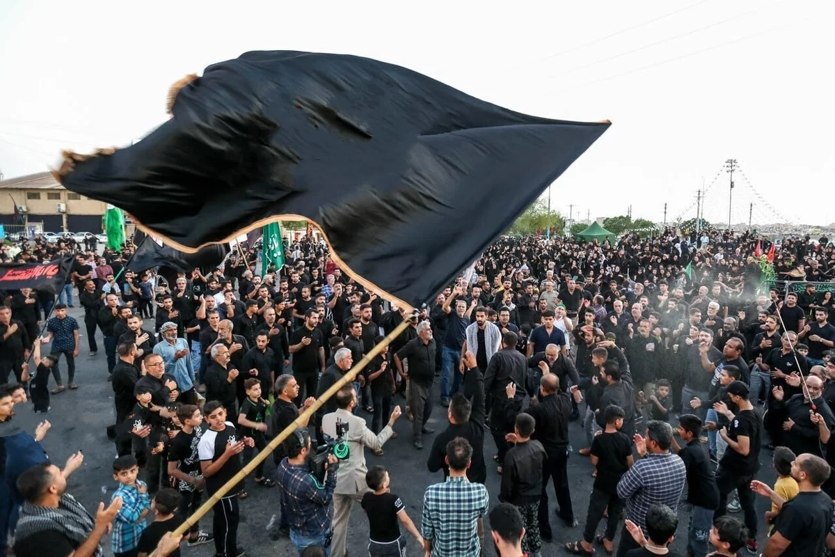 راهی که هر سال از دل‌ها می‌گذرد؛ پیاده‌روی فاطمیه در کوت‌عبدالله