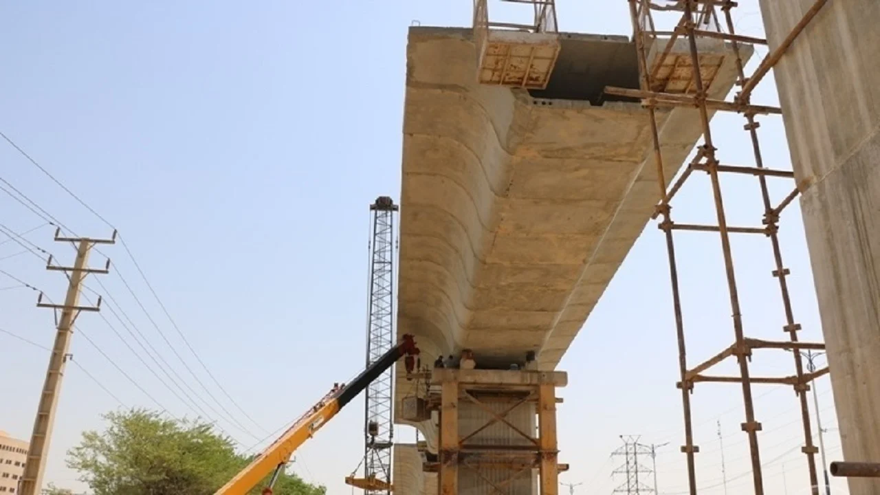 افتتاح تقاطع غیر همسطح جمهوری اهواز